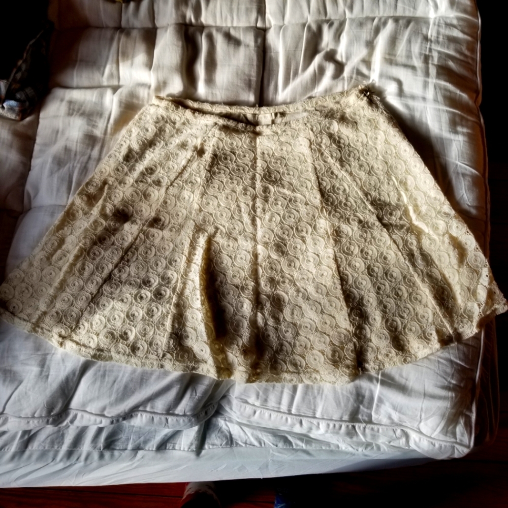 Forever 21 Womens White Skirt